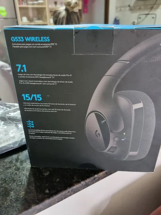Logitech G533 Wireless - Headset para Gamer - Foto 2