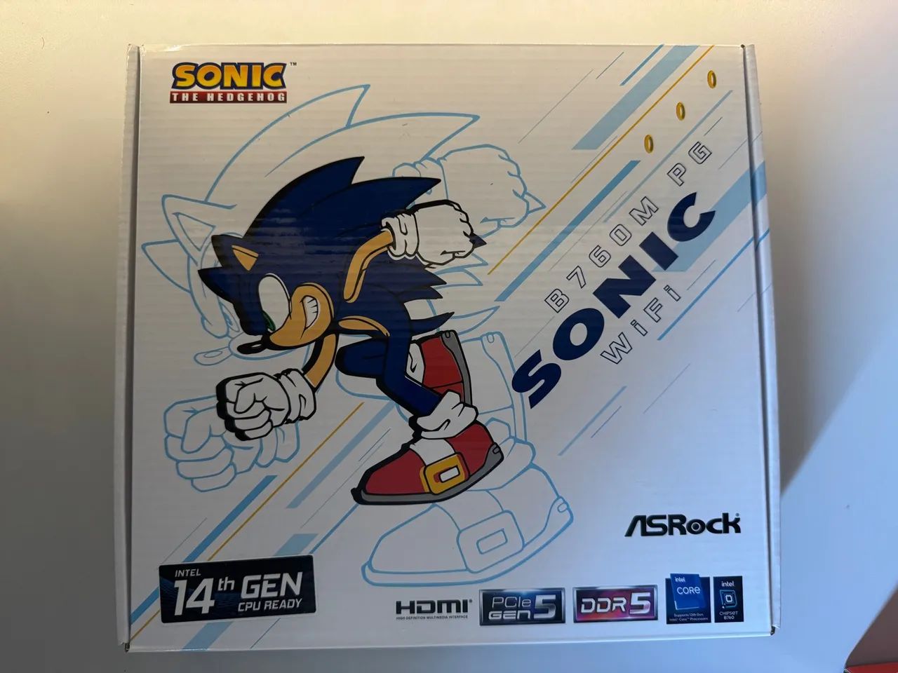 Placa-Mãe ASRock B760M PG Sonic EXCELENTE ESTADO