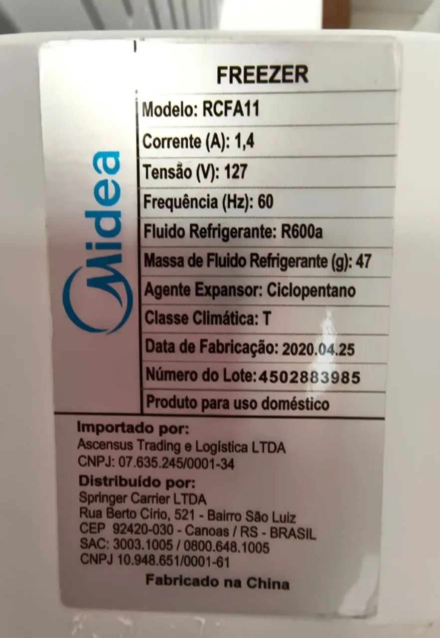 Vendo Feezer Mideia 150 L - Foto 3