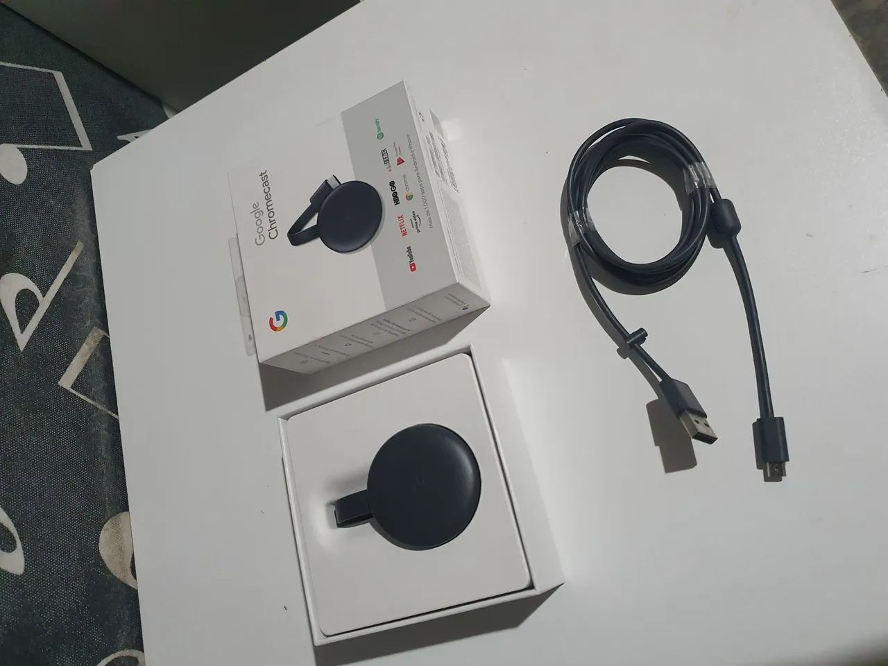Chromecast  Original 3° geração R$ 260,00 - Foto 5