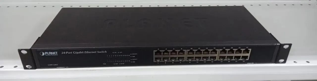 Switch Rede GSW2401 24 Portas RJ45 Planet - Foto 2