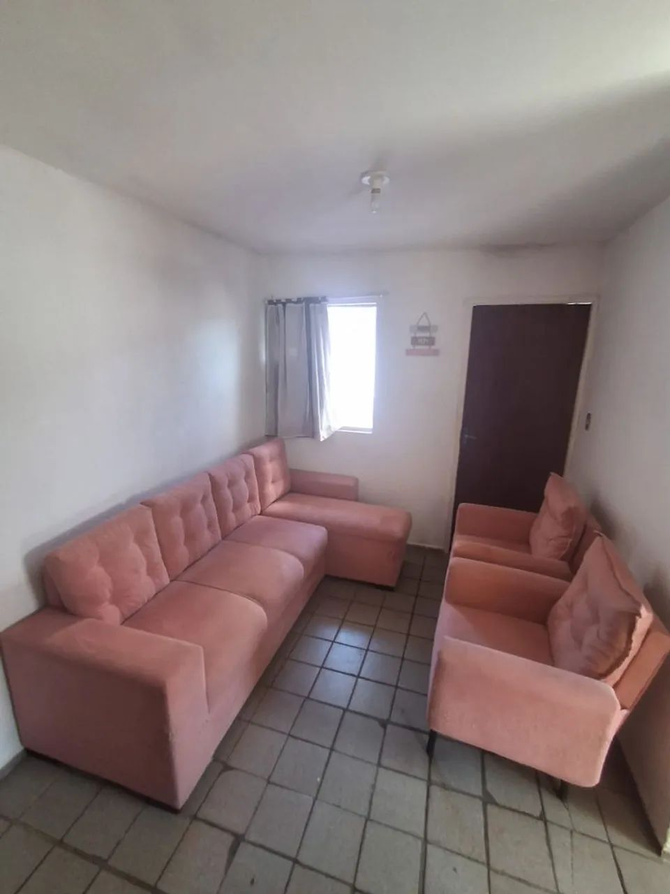 Sofá Rosa Retrátil  - Foto 4