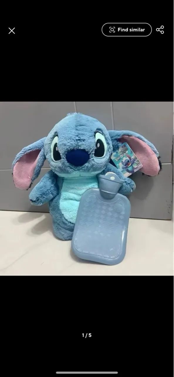 Bolsa térmica pelúcia Stitch 