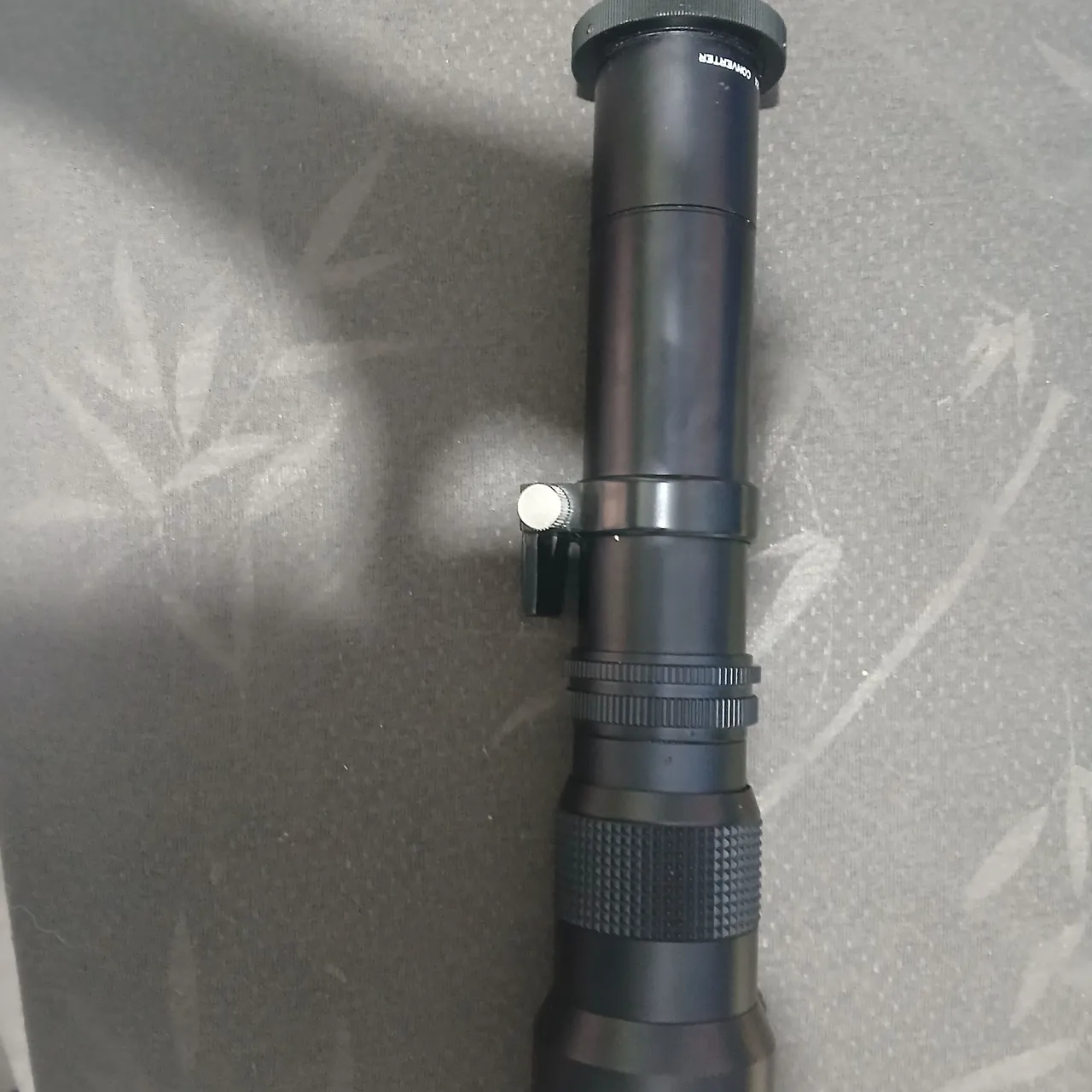 Lente telefoto com conversor 2x para canon