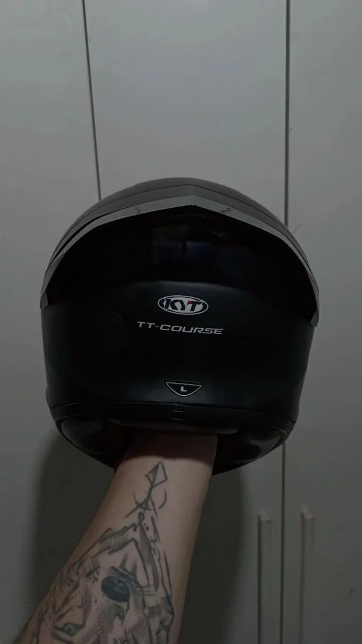 capacete kyt tt-course 58/60 leia a descrição  - Foto 3