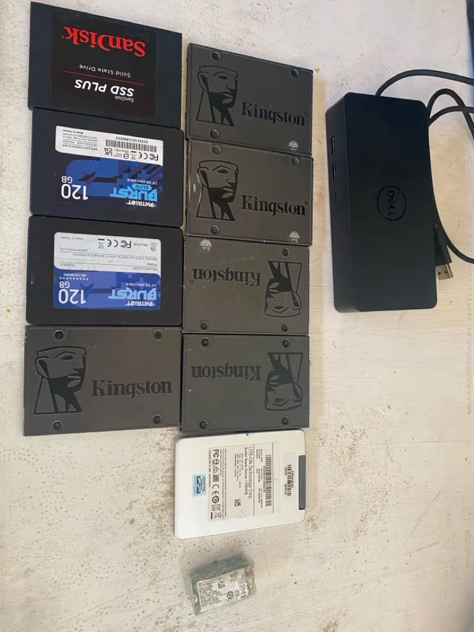 Lote ssd diversas marcas 64842040607747121