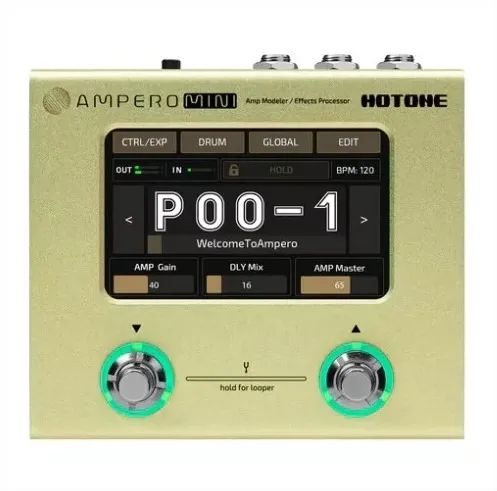 Pedaleira Hotone Ampero Mini Mp-50vn Mp50