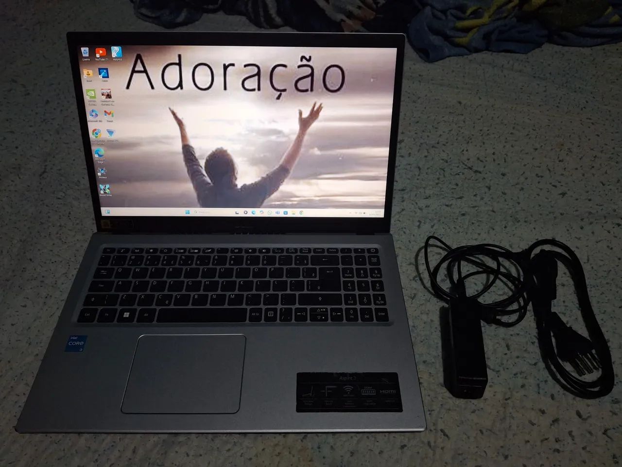 Notebook Acer Aspire A315-58 - 11ª Geração Intel Core i3 - Foto 3