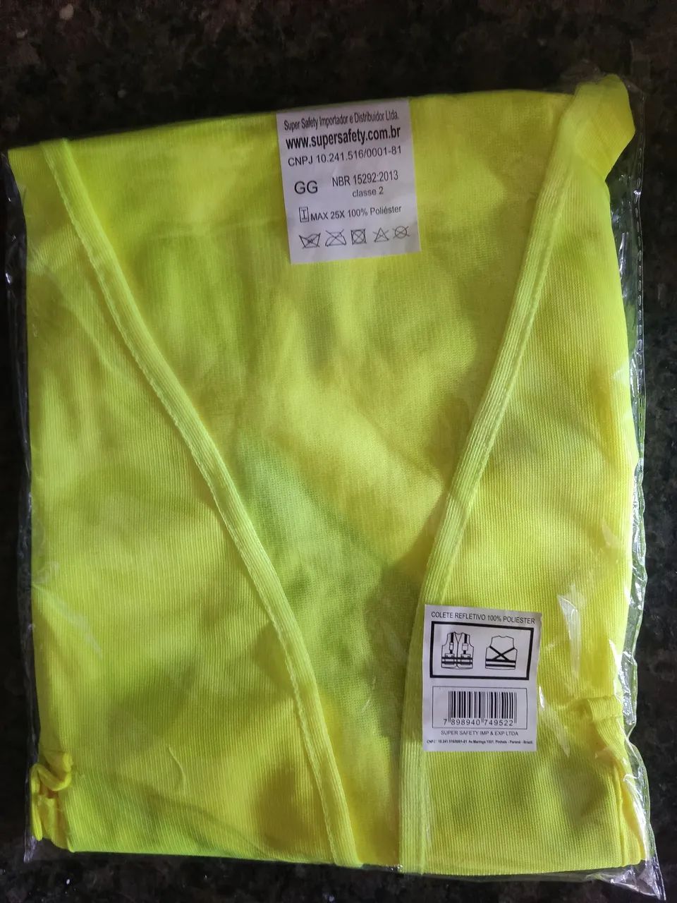 Colete Refletivo VICSA - 4 Bolsos - Foto 5