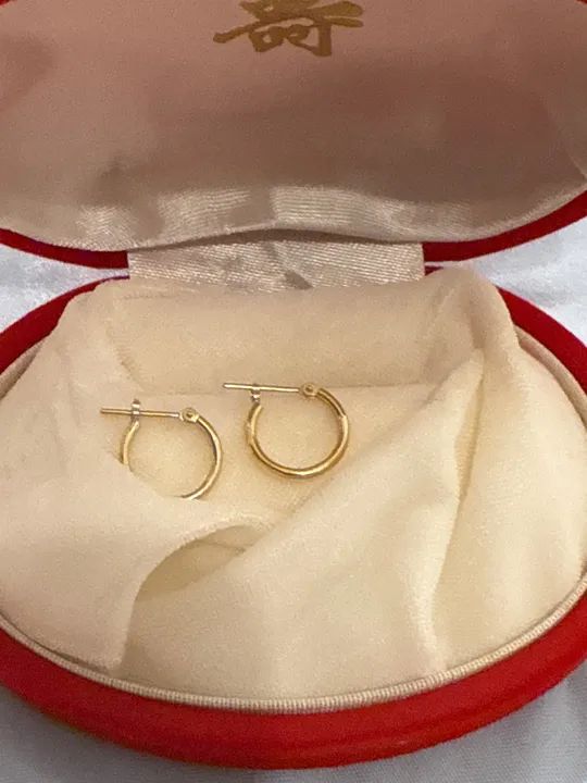 Brincos argola de Ouro 18k -Vivara 