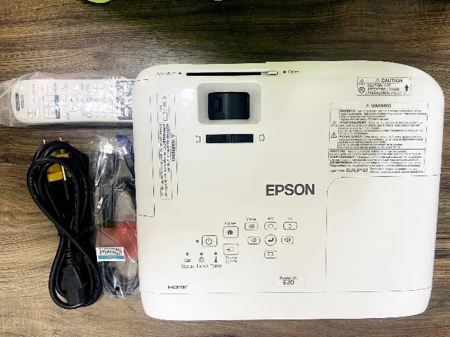 Projetor multimídia Powerlite E20 Epson  - Foto 2
