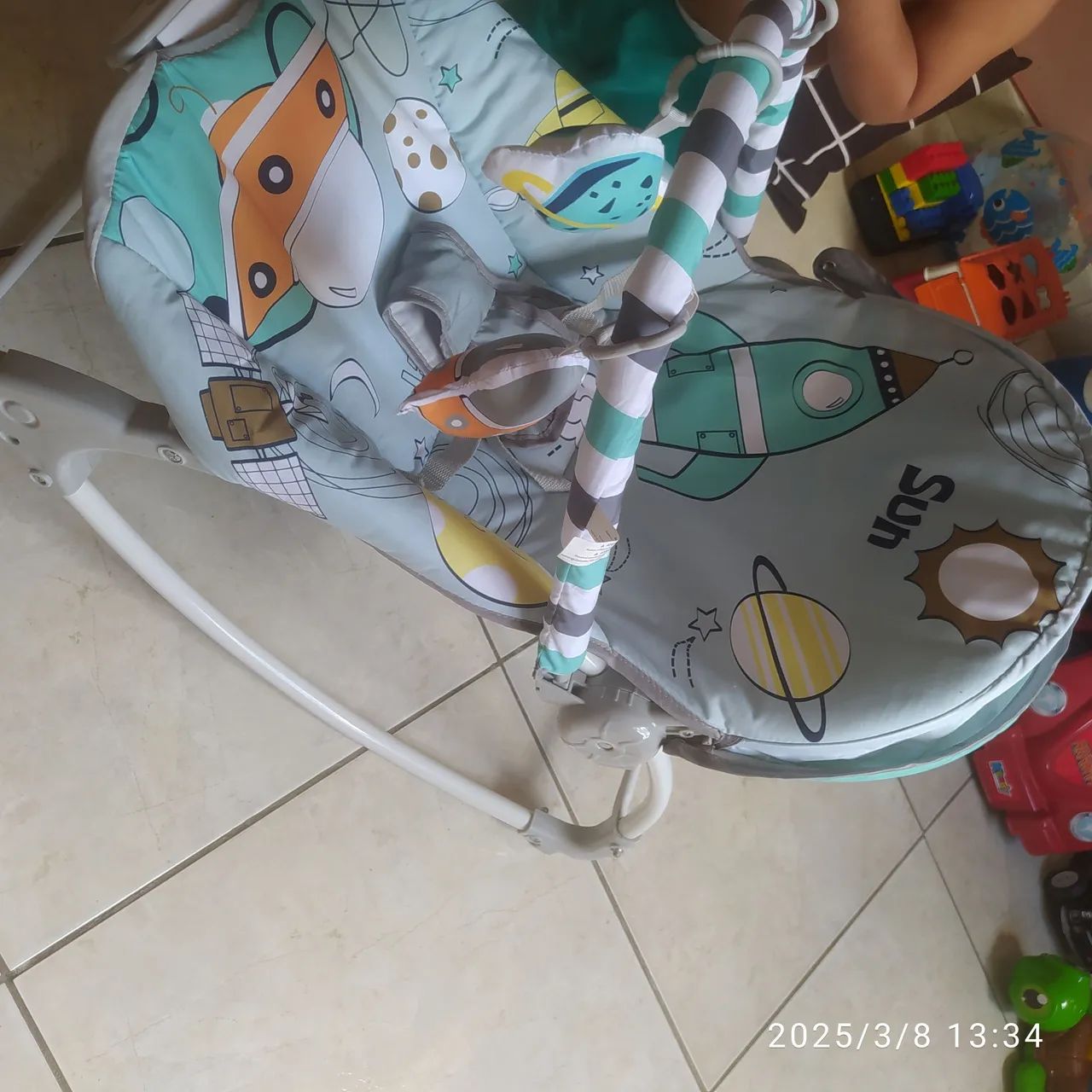 Cadeirinha de bebê conforto - Astronauta - Foto 3