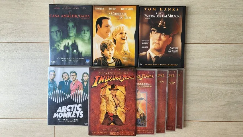 DVD DE FILMES E SHOWS À PARTIR DE R$ 20,00