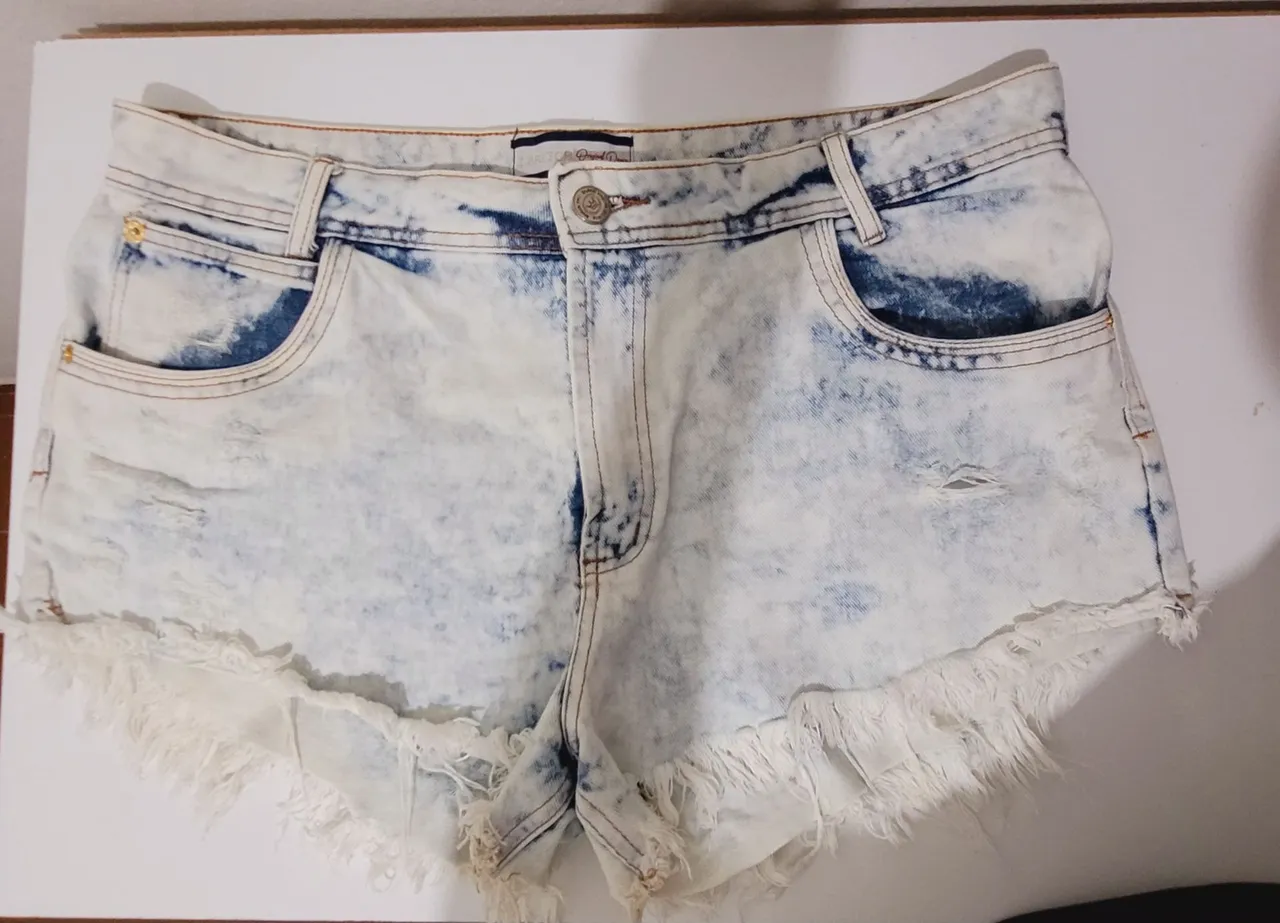 Short Jeans Desfiado