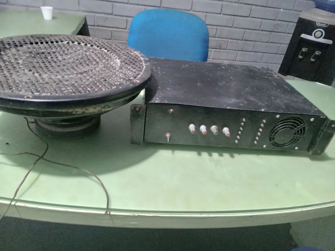Vendo um amplificador e um alto-falante de 15  - Foto 5
