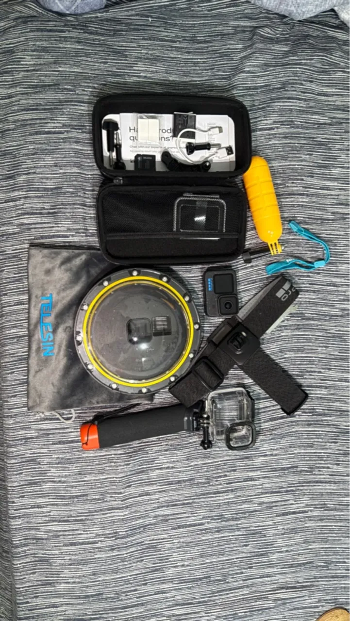 GoPro Hero 10 Black com Acessórios - Pronta Entrega!