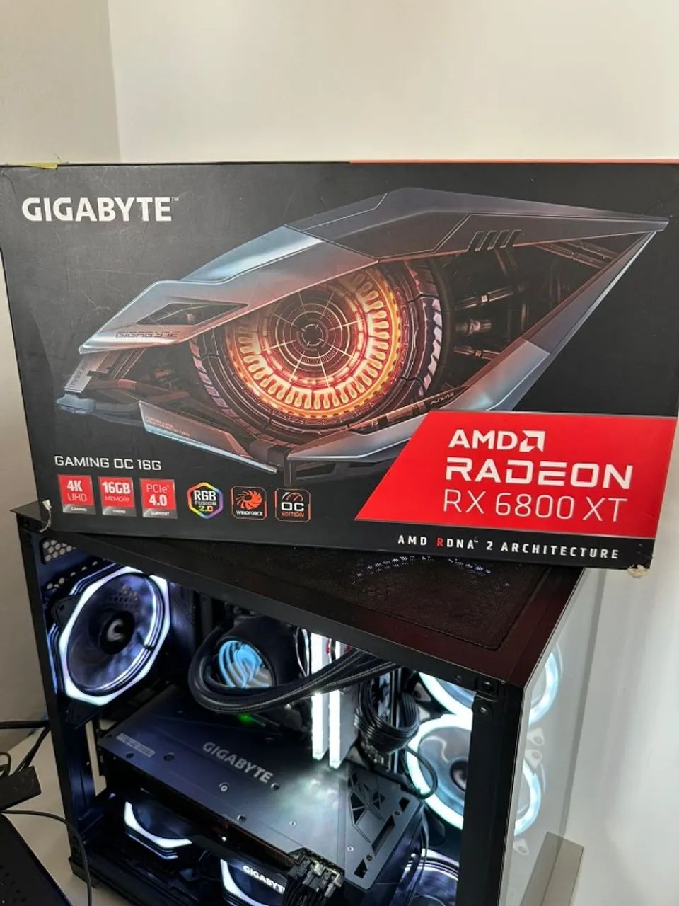 Placa de Vídeo - Gigabyte Radeon RX 6800 XT Gaming OC, 16GB, GDDR6