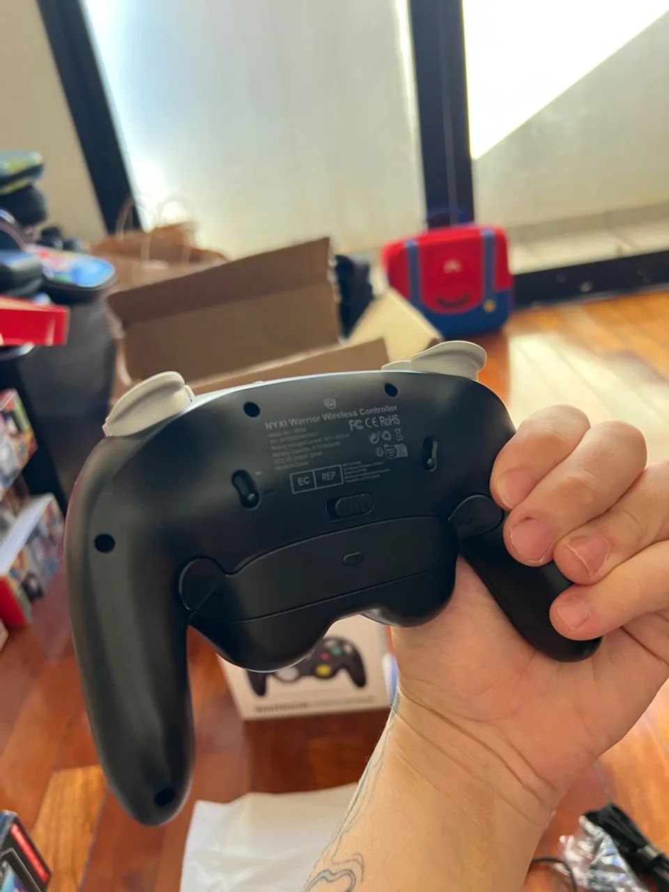 Controle Bluetooth NYXI Warrior para Nintendo Switch, Wii e PC - Foto 4