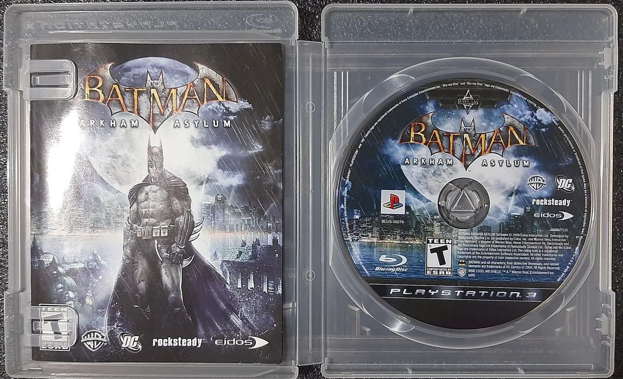 Batman arkham asylum ps3 semi-novo - Foto 2
