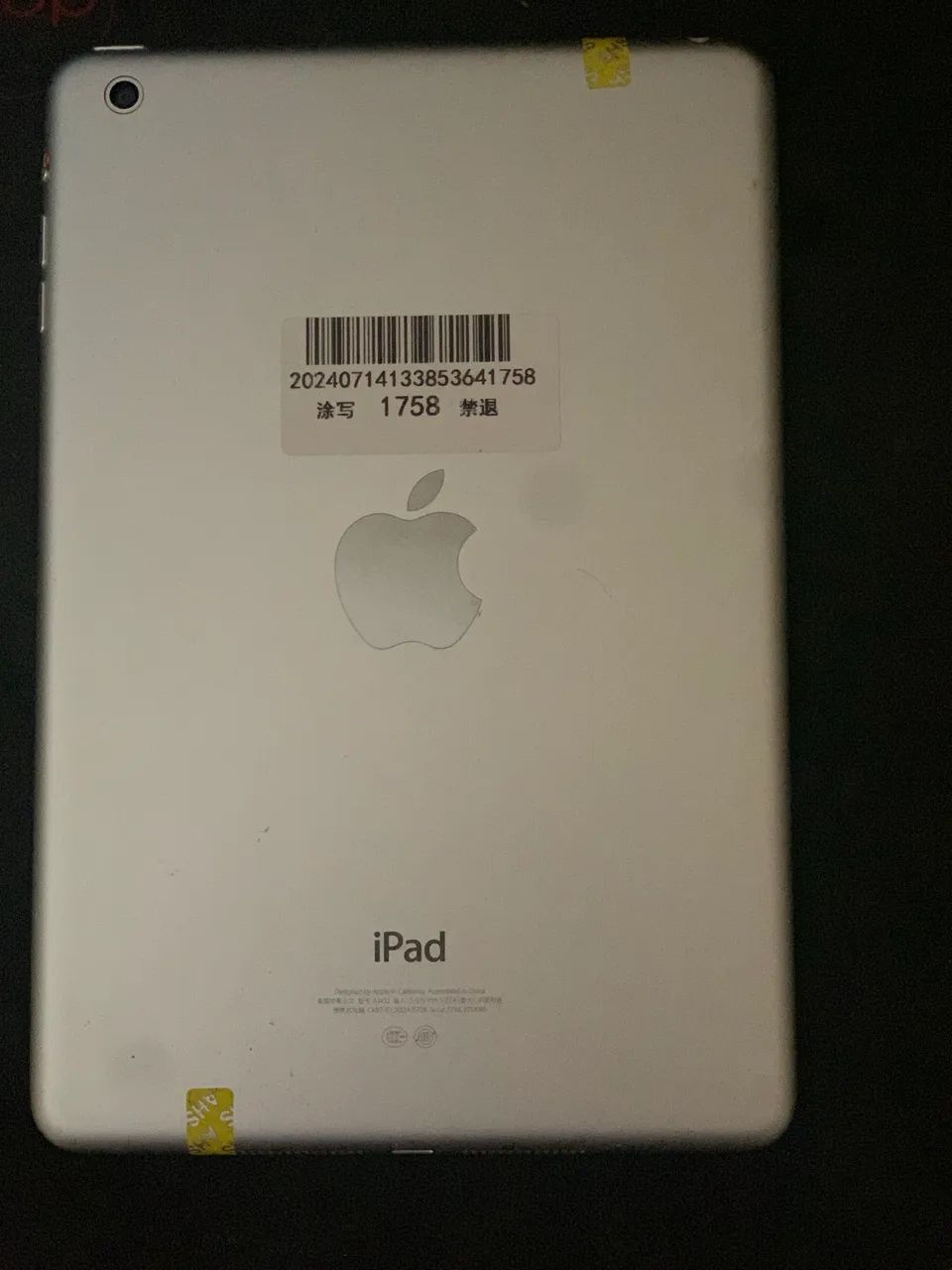 Ipad Mini 1a Geração 16GB, A1432 7,9 Original Wi-Fi Branco