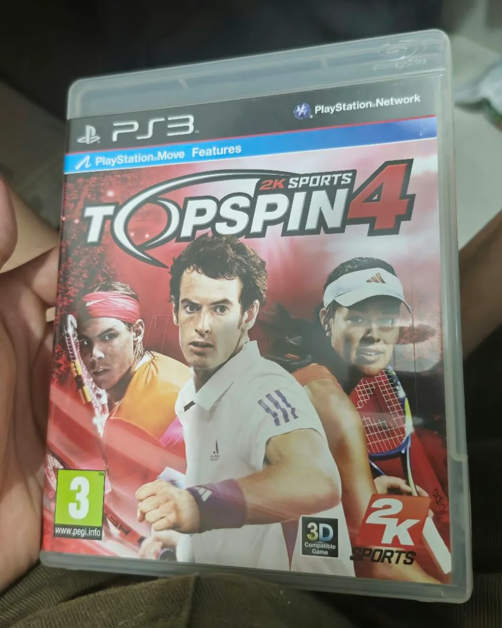 Top Spin 4 - PS3 (Faço olx pay)