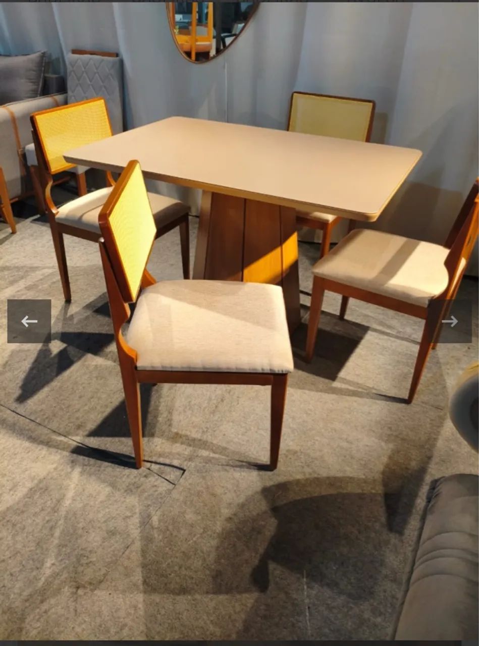 Mesa de Jantar Elegante com Design Moderno - Foto 2