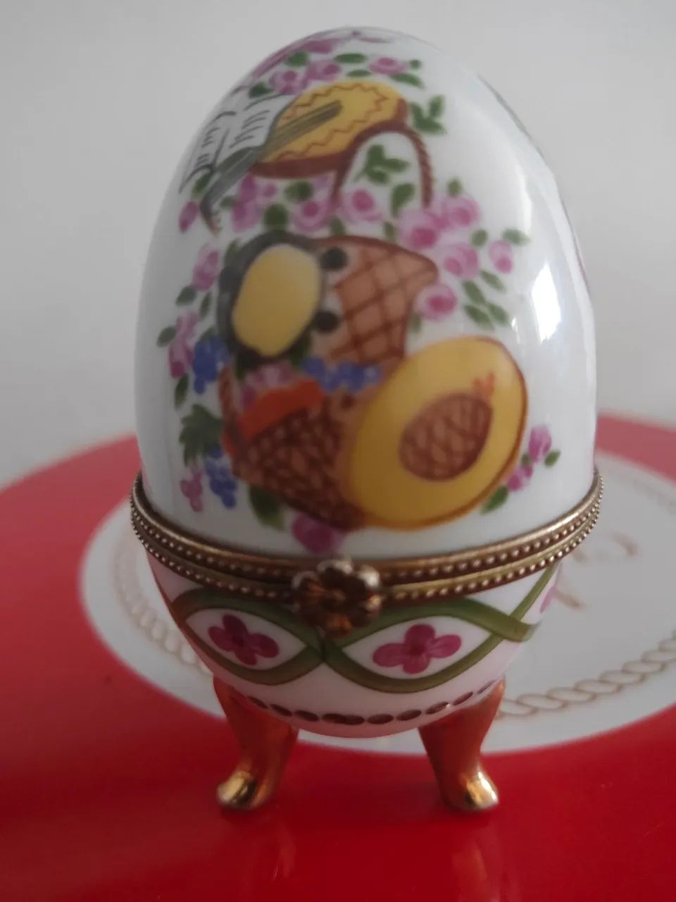 Caixa de bijoux em forma de Ovos Decorativos - Foto 5
