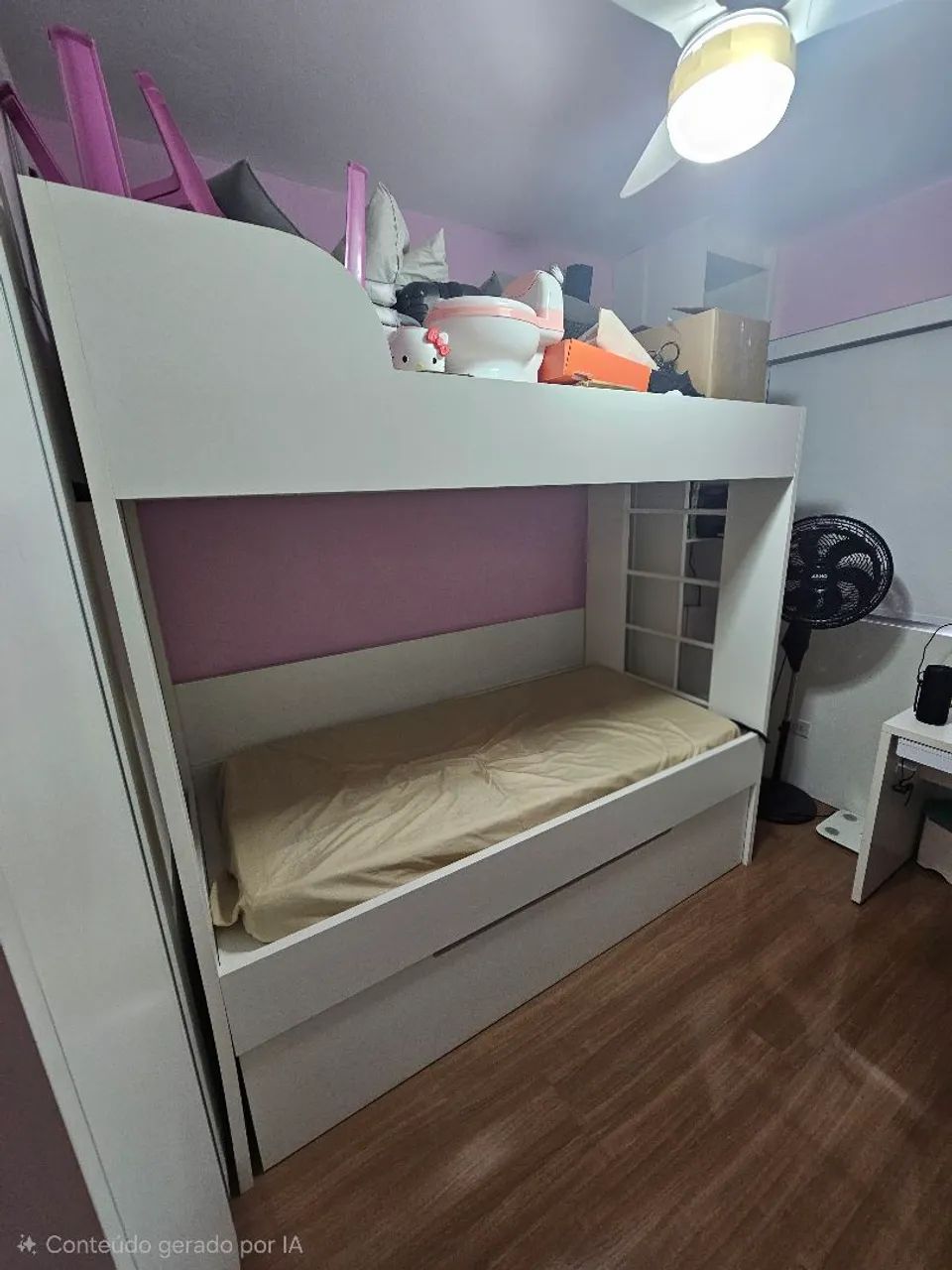 Triliche Planejado com Cama Auxiliar - Excelente Estado! - Foto 2