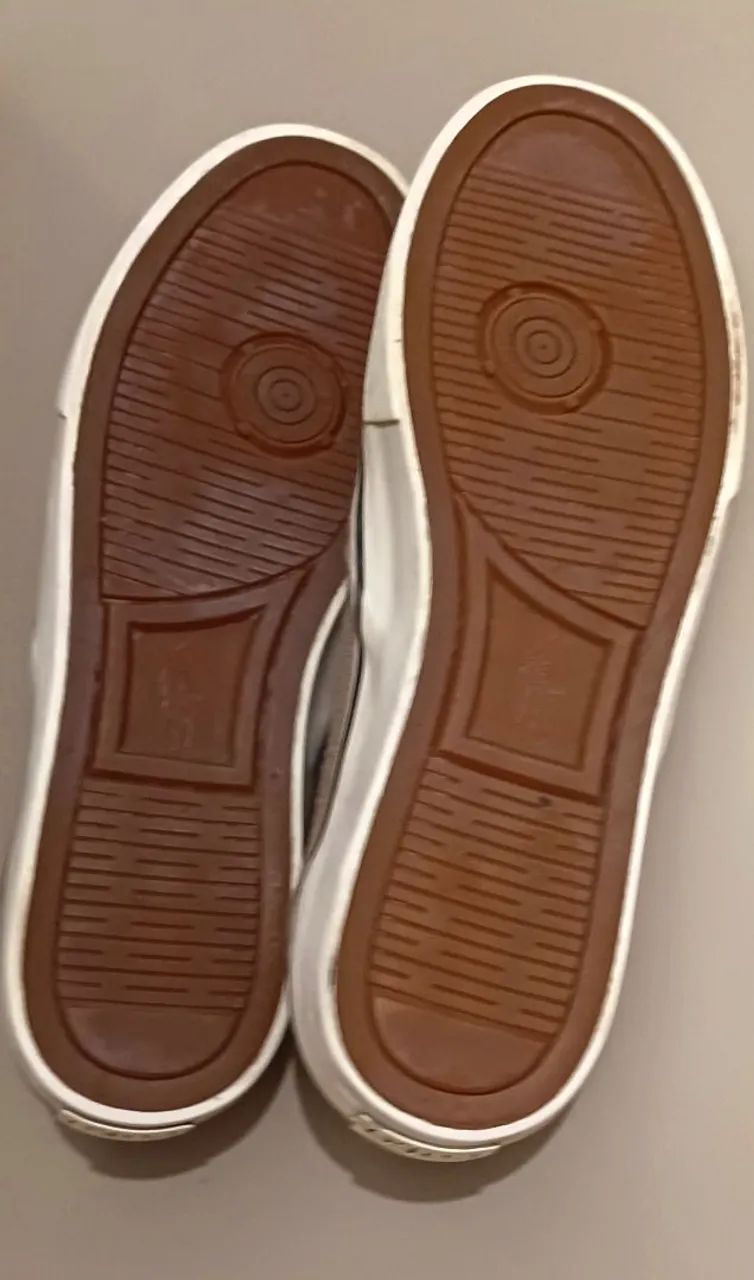 Tênis Slip On Polo Ralph Lauren Bege - Foto 4