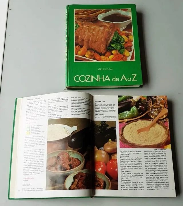 Enciclopédia Antiga - Coleção Cozinha de A a Z (Abril Cultural
