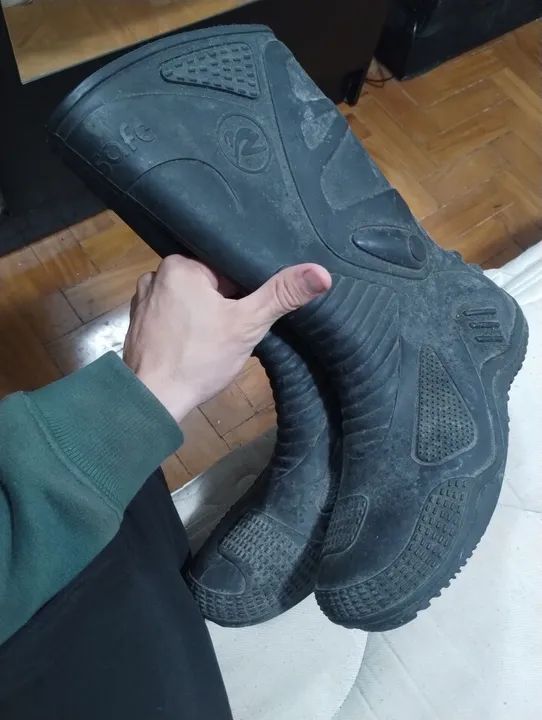 Bota de chuva  motoboy