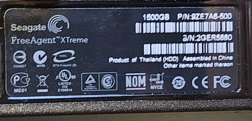 Hd Externo Seagate Freeagent Xtreme 1500gb Preto - Foto 3