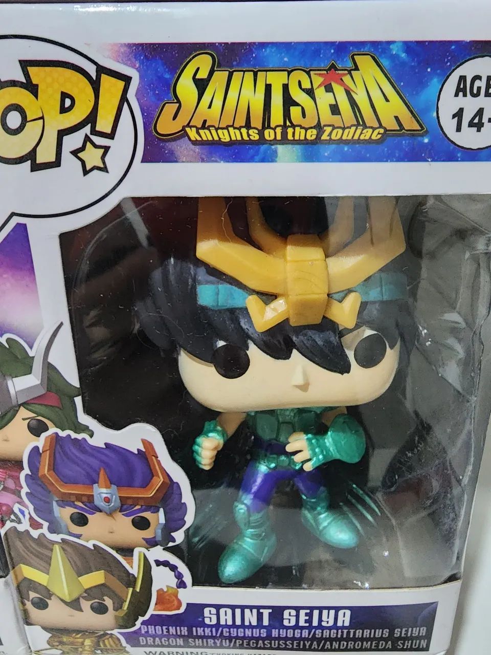 Boneco POP Shiryu de Dragão Cavaleiros do Zodíaco  - Foto 2