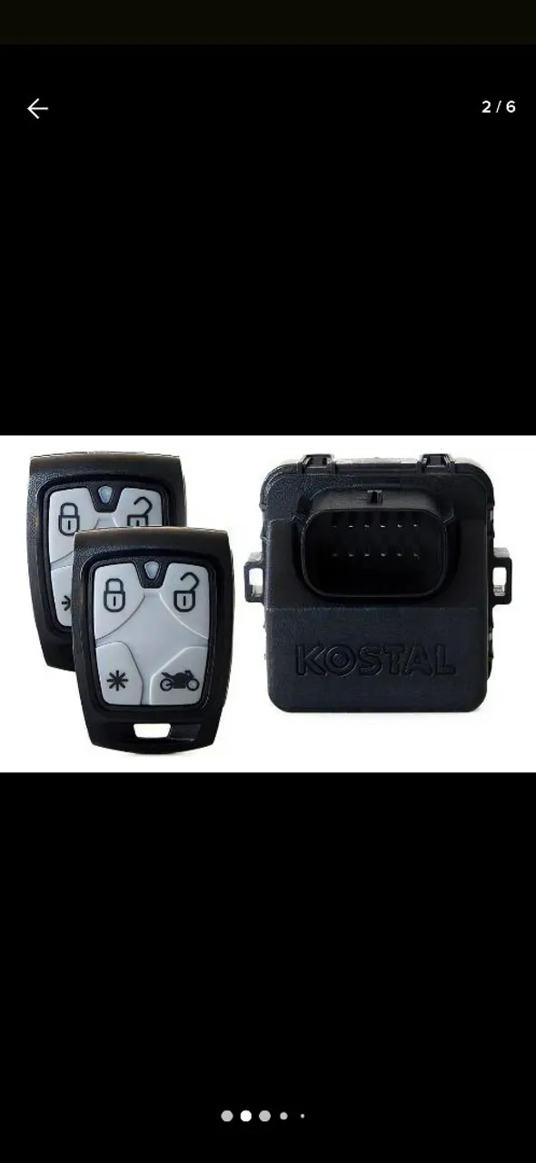 Alarme Kostal para Moto
