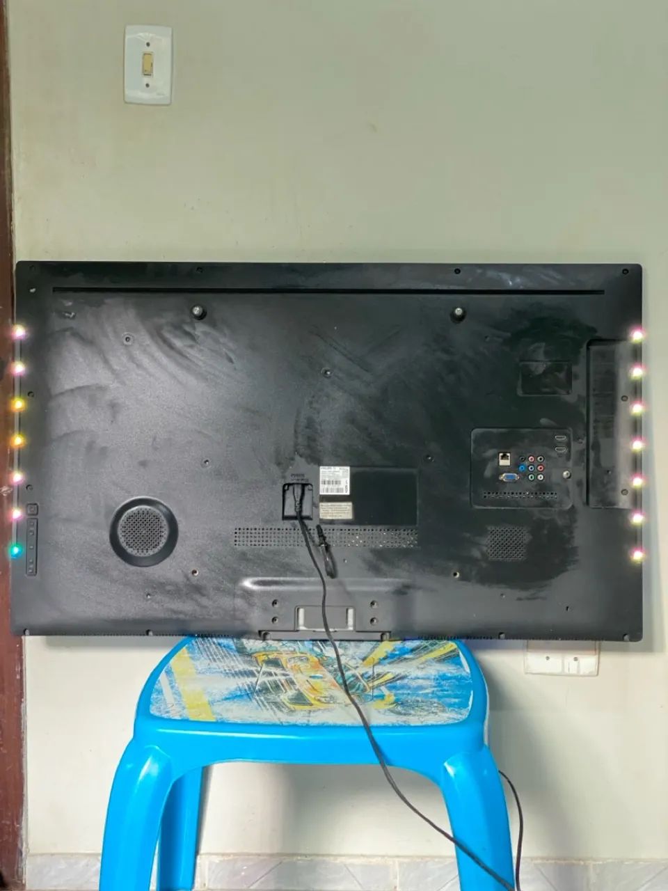 TV Philips 42 polegadas Led com defeito. - Foto 5