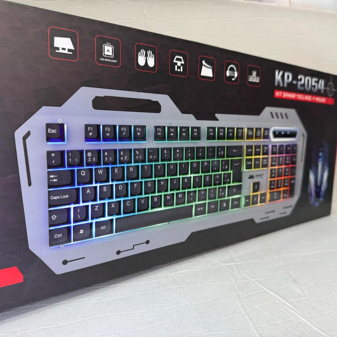 Kit gamer teclado e mouse rgb - Foto 3