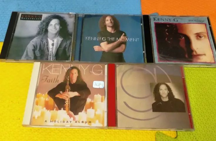 Lote 05 cd's Kenny G