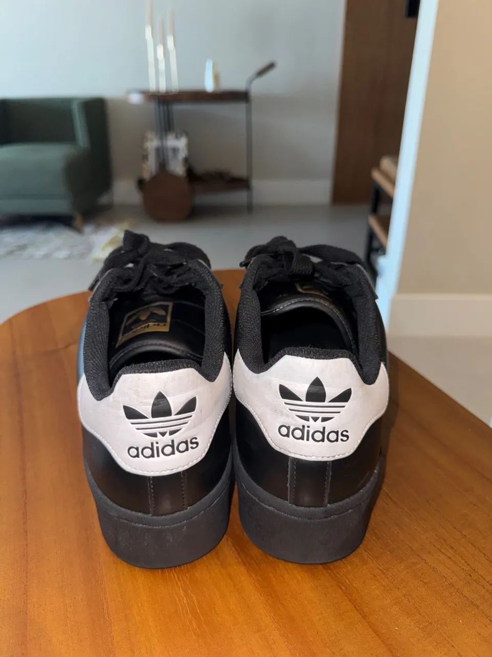 Adidas Superstar Masculino Preto E Branco Tenis Superstar Adidas