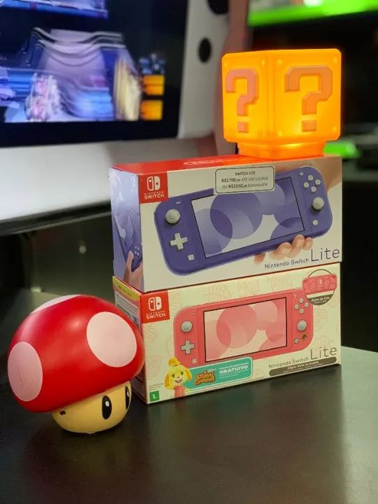 NINTENDO SWITCH LITE DESTRAVADO ? | GARANTIA 3 MESES | 128GB | CHEIO DE JOGOS! - Foto 2
