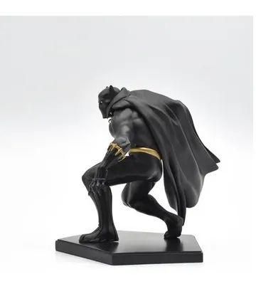 Pantera Negra Art Scale 1/10 Marvel Comics Serie 2 - Iron Studios (Usado) - Det. no Colar  - Foto 3