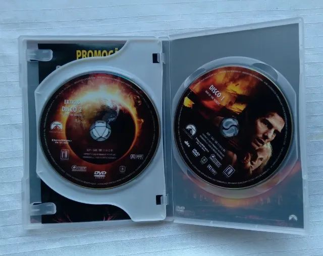 Dvds Guerra dos Mundos - 2 Filmes (originais) - Foto 3