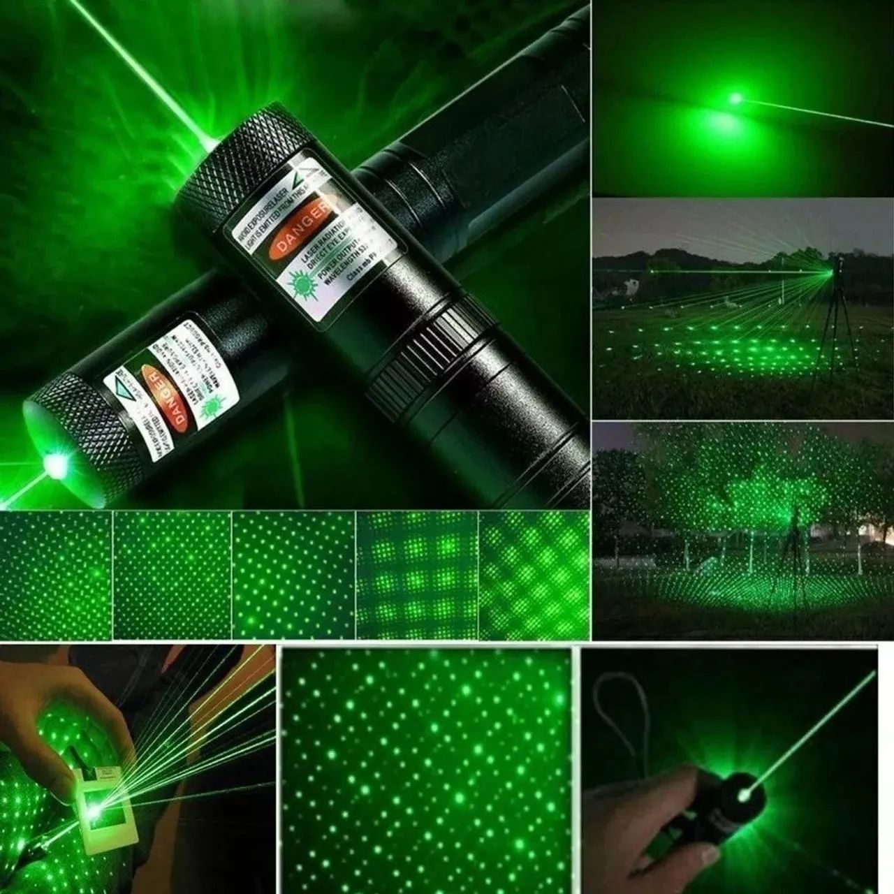 Laser Verde Ponteiro - Iluminação e Diversão