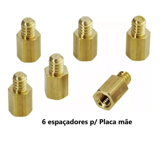 Kit c/ 30 parafusos p/ montagem de PC - Foto 5