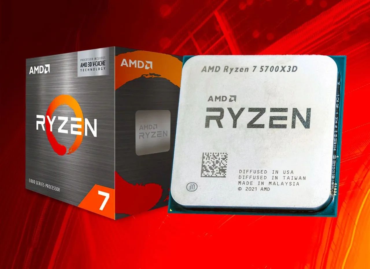AMD Ryzen 7 5700X3D - Processador de alto desempenho