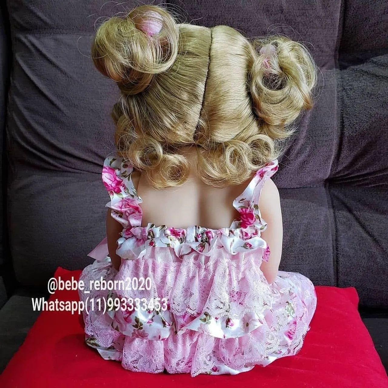 Boneca Reborn loira - Foto 3