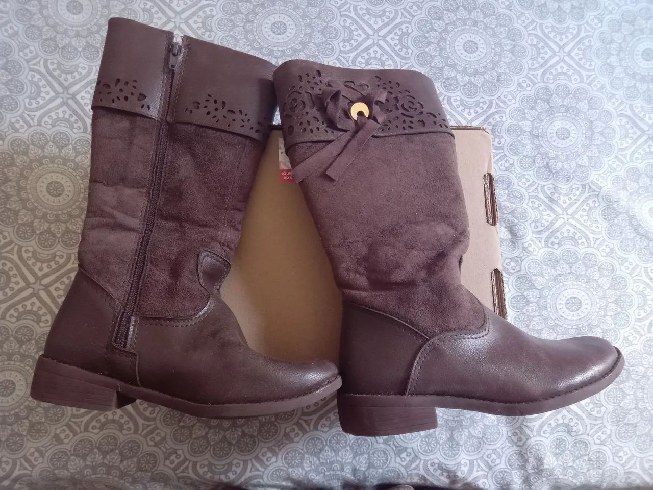Botas de couro Pampilli N. 29 - MENOR PREÇO! Leia o anúncio por favor.