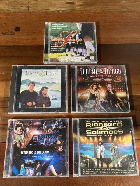 Sertanejo - Lote c/ 5 CDS