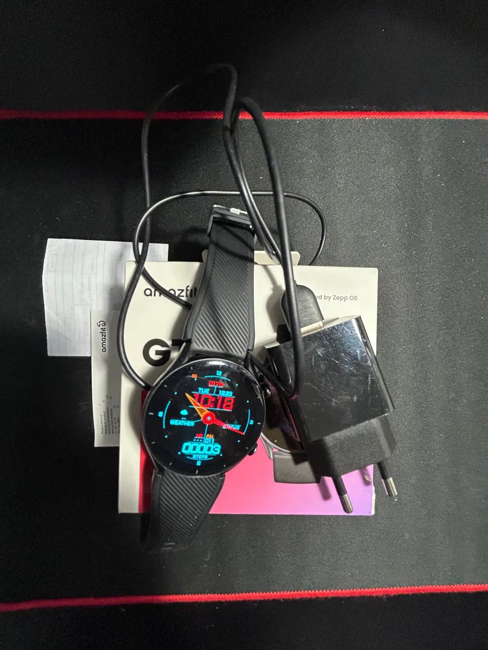Relógio Amazfit GTR3 (usado) com nota fiscal  - Foto 3