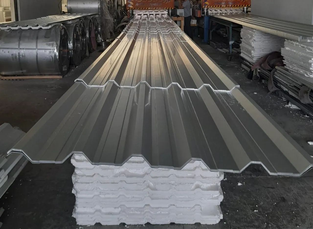 Telha galvalume trapezoidal  - Foto 2