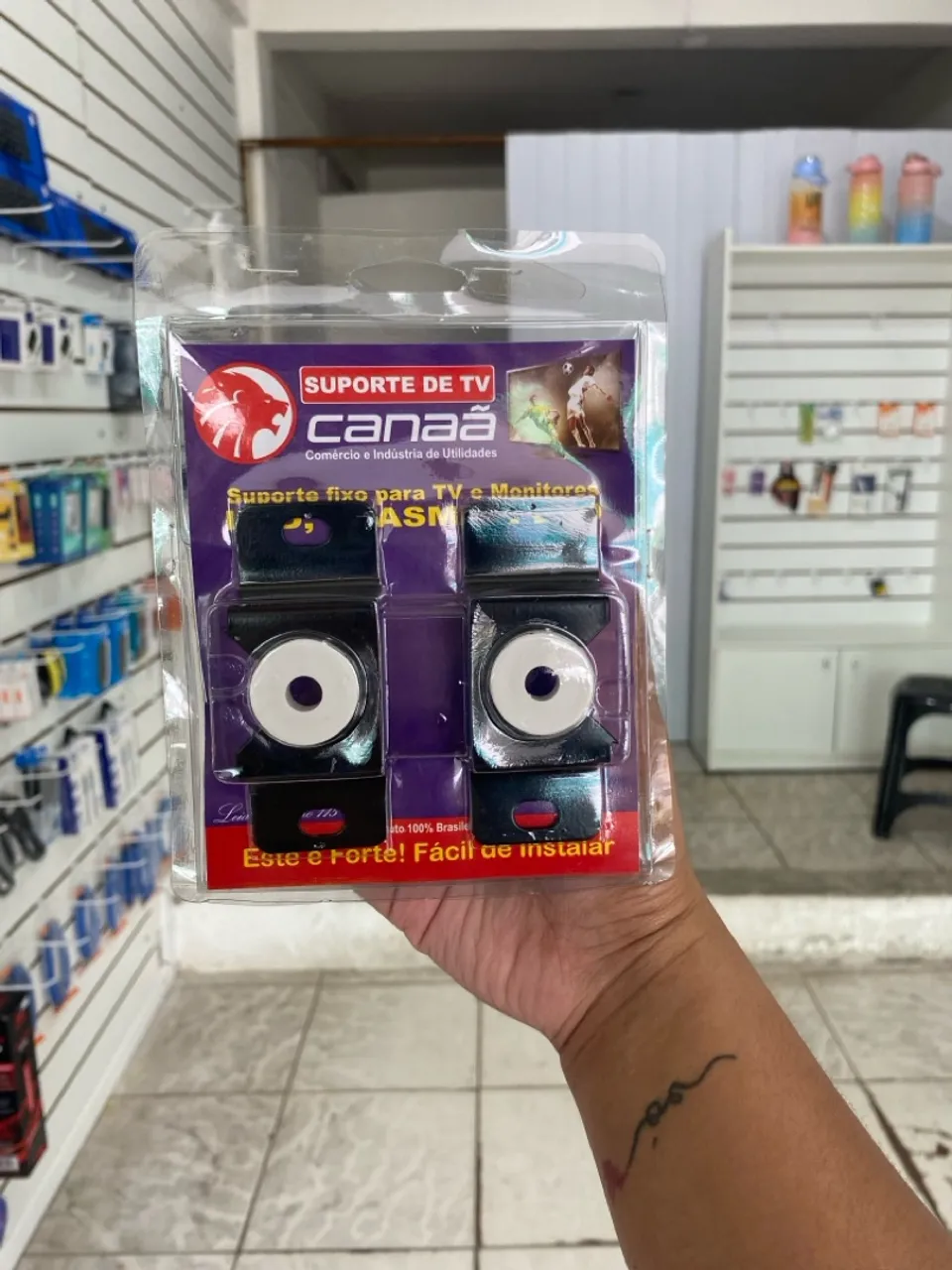 Suporte Fixo para TV Canaã - Novo
